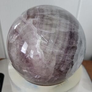 Purple Crystal Sphere Flourite 4LBs